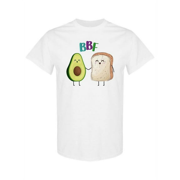 Toast And Avocado Bbf T-Shirt Women -SPIdeals Designs, Female Large