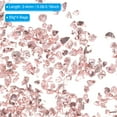 thumbnail image 2 of Uxcell Crushed Glass Glitters Colorful Irregular Glass Chips Chunky Pink, 2 of 7
