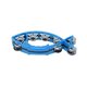 thumbnail image 1 of Pandereta de mano en forma de pez Yashi campana de metal ABS azul, 1 of 5