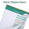 thumbnail image 4 of Smooth Writing Notepad Planner Notebook Exquisite Coil Easy Page Turning Smooth Writing Home School Office, 4 of 8