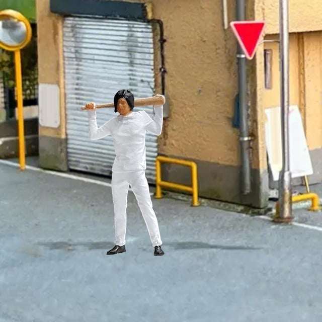 Figura de personas a Escala 1/64 Hugo hombre guapo en miniatura resina pintada a mano Estilo E