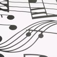 thumbnail image 1 of Music Notes Wall Art Sticker Removable Vinyl Wall Stickers Home Decoration, 1 of 5