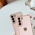 thumbnail image 3 of Galaxy S22 Case, for Samsung Galaxy S22 Case Cute Silicone Luxury Gold Women Girls Slim Protective Phone Case for Samsung Galaxy S22 (Heart), 3 of 8