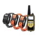 thumbnail image 1 of Collar de entrenamiento para perros con 3 modos de entrenamiento, recargable, resistente al agua IPX7 con 2x naranja 1x negro, 1 of 9