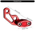 thumbnail image 3 of Aluminum Alloys Motorcycle Oil Line Holder Fuels Pipe Lines Clamp Motorcycles Brake Hose Clip Brake Cable Clamp, 3 of 4