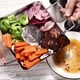 thumbnail image 5 of Yuarrent Soporte para pollo, rejilla para parrilla, asador, bandeja para latas, accesorios para sartenes de barbacoa de acero inoxidable, para Barra de herramientas, 5 of 6