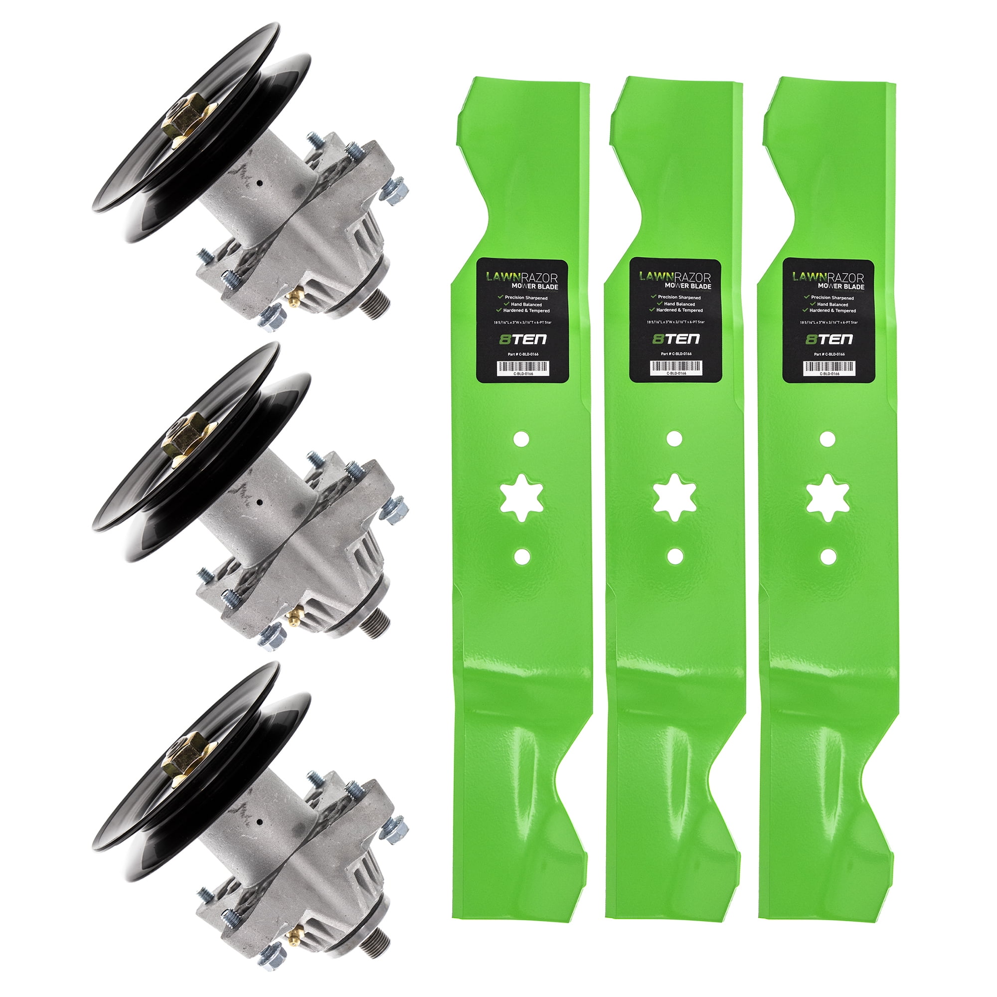 8TEN Deck Blade Spindle Kit for Cub Cadet MTD SLT1554 9420677