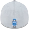 thumbnail image 4 of Men's New Era Gray Los Angeles Chargers 2024 NFL Training Camp 39THIRTY Flex Hat, 4 of 5