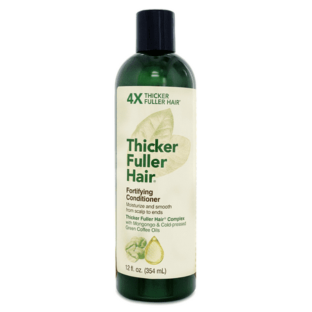 Thicker Fuller Hair Strengthening Conditioner with Mongongo Oil and Green Coffee  12 oz