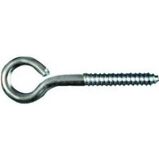 2PK 3 8 X 4 1 2 Lag Screw Eye Zinc Holds Up To 230 LB Bulk 10 PK 2pk-3-8-x-4-1-2-lag-screw-eye-zinc-holds-up-to-230-lb-bulk-10-pk