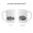 thumbnail image 3 of WIRESTER 11 Oz Ceramic Tea Cup Coffee Mug, Mother Baby Rhino, 3 of 8