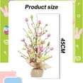 thumbnail image 2 of Delicada decoración de mesa con forma de árbol de huevos de Pascua, 2 of 5