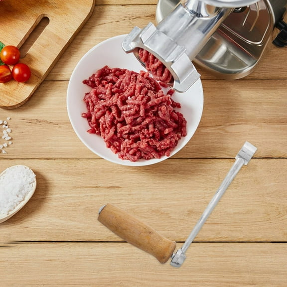 Worgeous Stainless Steel Manual Meat Grinder Handle Hand Crank For Sausage Stuffer And Food Processing Heavy Duty Meat Mincer For Kitchen Home