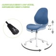 thumbnail image 5 of Geniqua Corp Office Chair, 220 lb. Capacity, Blue, 5 of 8
