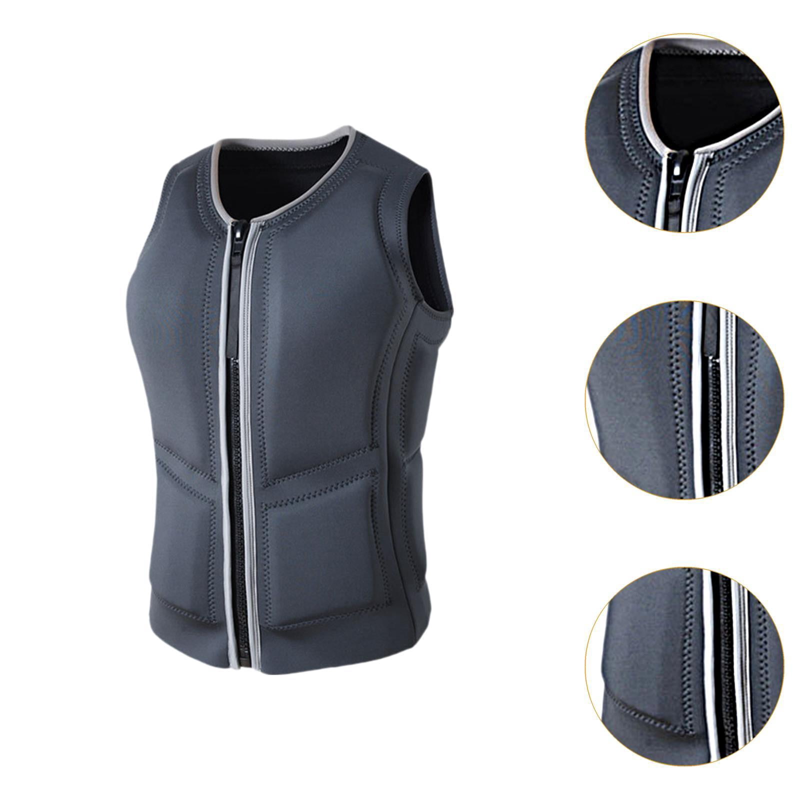 DimyFew Adult Life Vest Buoyancy Aid Portable Lightweight Summer Life Jacket for Boating S