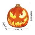 thumbnail image 3 of LED Blow Mold Pumpkin Light Style C Durable Outdoor Halloween Lantern Decor, 3 of 9