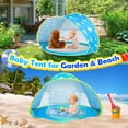 thumbnail image 4 of Carpa de playa para bebés Monobeach Ocean Pop Up 120 x 77 x 60 cm UV50+, 4 of 7