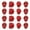 Red (40pcs), variant on MATROOY 40-50pcs Howlite Halloween Skull Head Beads 9mm Natural Stone Loose Bead-Deep Pink (40pcs)