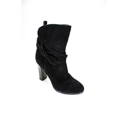 

Pre-owned|Michael Kors Collection Women s Suede Tassel Boots Black Size EU 37