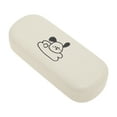 thumbnail image 2 of Estuche para gafas portátil Unique Bargains 1 Pc 6.34"x2.56"x1.38" Beige, 2 of 5