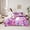 Fuchsia, variant on Feelyou Magical Unicorn Kids Bedding Comforter Set 7pcs, Mystic Galaxy Sky King Bedding Sets, Pink Groovy Flower Reversible Bed Sheets, Lightweight Room Decor
