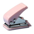 thumbnail image 2 of Handheld Mini Single Hole Puncher Punch for DIY Project Hole 1/4 inch Functional Labor Saving Removable Waste Compartment Durable Tool , Pink, 2 of 8