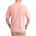 thumbnail image 2 of Men's Cutter & Buck  Orange Virginia Cavaliers Virtue Eco Pique Botanical Print Recycled DryTec Polo, 2 of 2
