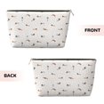 thumbnail image 2 of Picia Dachshund Dog Puppy Printed Leather Travel Toiletry Bag,Cosmetic Organizer, Makeup Travel Bag, Durable Travel Pouch, Compact Toiletry Bag, Travel Accessories, 2 of 6