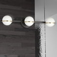 thumbnail image 7 of Dainolite 3LT Halogen Vanity, MB/AGB with WH Opal Glass, 7 of 7