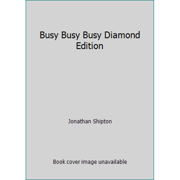 Pre-Owned Busy Busy Busy Diamond Edition (Paperback) 026167014X 9780261670143