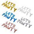 thumbnail image 1 of KALLORY 5Jgo Con Globos Lets Pawty Multicolor Para Fiesta Y Mascotas, 1 of 6