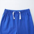 thumbnail image 7 of Toddler Boy Summer Clothes Cartoon Cotton Summer Short Sleeve T Shirt And Shorts Kids Outfit Set 2-7 Year, 7 of 7