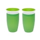 thumbnail image 1 of Munchkin Miracle 360 Sippy Cup 10 Ounce (Green/Green) paquete de 2., 1 of 3