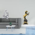thumbnail image 2 of Figura de lector abstracta, estatua de resina, decoración de caballo, figura de escritorio, adorno de estante, moderna, hueca, adecuada para regalar,, 2 of 8