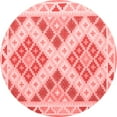 thumbnail image 1 of Ahgly Company Indoor Round Southwestern Red Country Area Rugs, 8' Round, 1 of 4