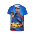 thumbnail image 4 of Youth Henry Danger T-Shirt 3d Printed Crewneck Graphic Short Sleeve Tees For Boys Girls, 4 of 7