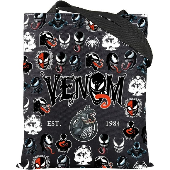 shiyou-Movie Merchandise Tote Bag Spider Hero Man Shoulder Shopping Bag Villain Hero Lovers Handbag For Movie Fans