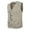 C Khaki, variant on Men Clearance LYXSSBYX Mens Vest Jacket Clearance Men's Outdoor Vest Leisure Jacket Lightweight Vest with Zip Many Pockets