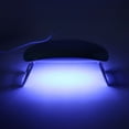 thumbnail image 4 of UV Nail Lamp, 6W Portable Foldable Handheld Fast Curing Dryer LED Nail Lamp UV Nail Lamp Mini UV LED Nail Light Fast Drying Gel Polish Curing Light for Nail Salon Home DIY, 4 of 7