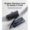 thumbnail image 3 of Ringke Folio Signature EZ Strap Plus Compatible with Samsung Galaxy Z Fold 4 5G (2022), Stick-On Pen Holder, Built-In Hand Strap Wallet Cover with Pocket - Black, 3 of 11
