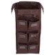 thumbnail image 1 of Bolsa para carrito de limpieza con 6 bolsillos - Organizador de bolsas de basura colgante de alta capacidad para carrito de limpieza comercial, reemplazo para hotel, 1 of 8