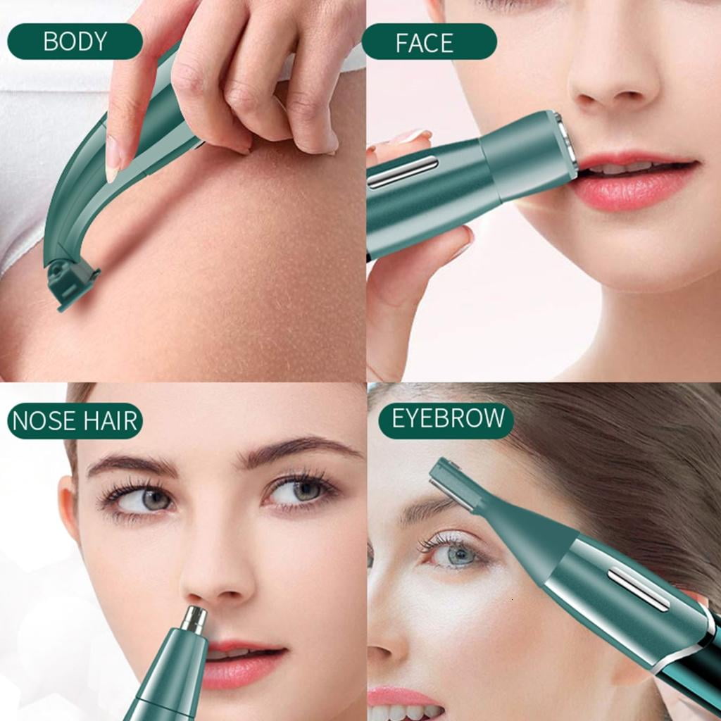 SDFGTstore Pubic Hair Removal Trimmer for The Groin Epilator Safety Man Lady Shaving