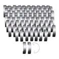 thumbnail image 2 of 100 ganchos de acero para puerta de jaula, hebillas de metal, uso doméstico, multiusos, para puertas de gallinero, ganchos fijos para aves de corral. 50 mm, 2 of 8
