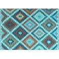thumbnail image 1 of Ahgly Company Indoor Rectangle Southwestern Light Blue Country Area Rugs, 6' x 9', 1 of 4