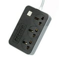 thumbnail image 2 of Household Power Strip, Surge Protector, Multifunctional Socket, USB Plug, 3 AC Outlets, 6 USB Ports, 6.5ft Cord, Overload Protection, Fire-Resistant, Child-Safe, Smart Socket, Home/Office Use, 2 of 9