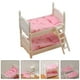 thumbnail image 4 of 1 juego de muebles en miniatura muebles de literas de muñecas pequeñas decoración de la cama muñeca muebles de la casa de muñecas, 4 of 7