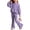Purple Pink, variant on Grblisyd Outfits for Girls Casual Long Sleeve Cute Cartoon Print Sweatershirt and Flared Pants 2 Pieces Fall Winter Set Size 7-8 Years