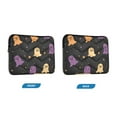 thumbnail image 7 of FORMRS 13"-13.3" Laptop Sleeve Protective Case Soft Carrying Quilted Computer Bag Cover, Black Halloween Ghosts, 7 of 7