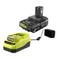 thumbnail image 1 of Kit básico de batería RYOBI ONE+ de 18 V y 2 Ah Ryobi Ryobi Kit de bateria y cargador Ryobi PSK005, 1 of 3