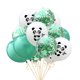 thumbnail image 1 of FELTECHELECTR Juego de 15 globos de látex de 12 pulgadas con estampado de panda para bodas, cumpleaños de bebés., 1 of 6